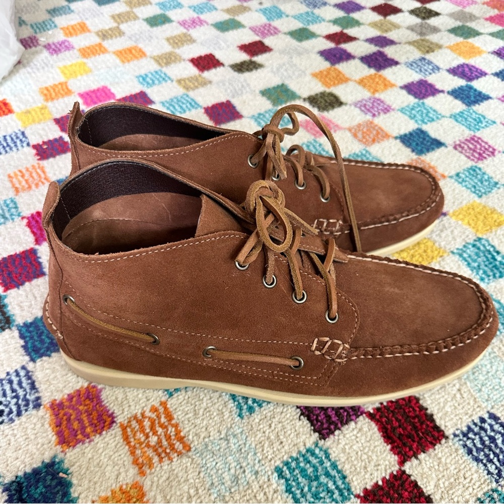 J Crew Chukka Leather Boots Men’s